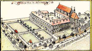 Minoritten in Neumarckt - Klasztor Franciszkanw, widok oglny